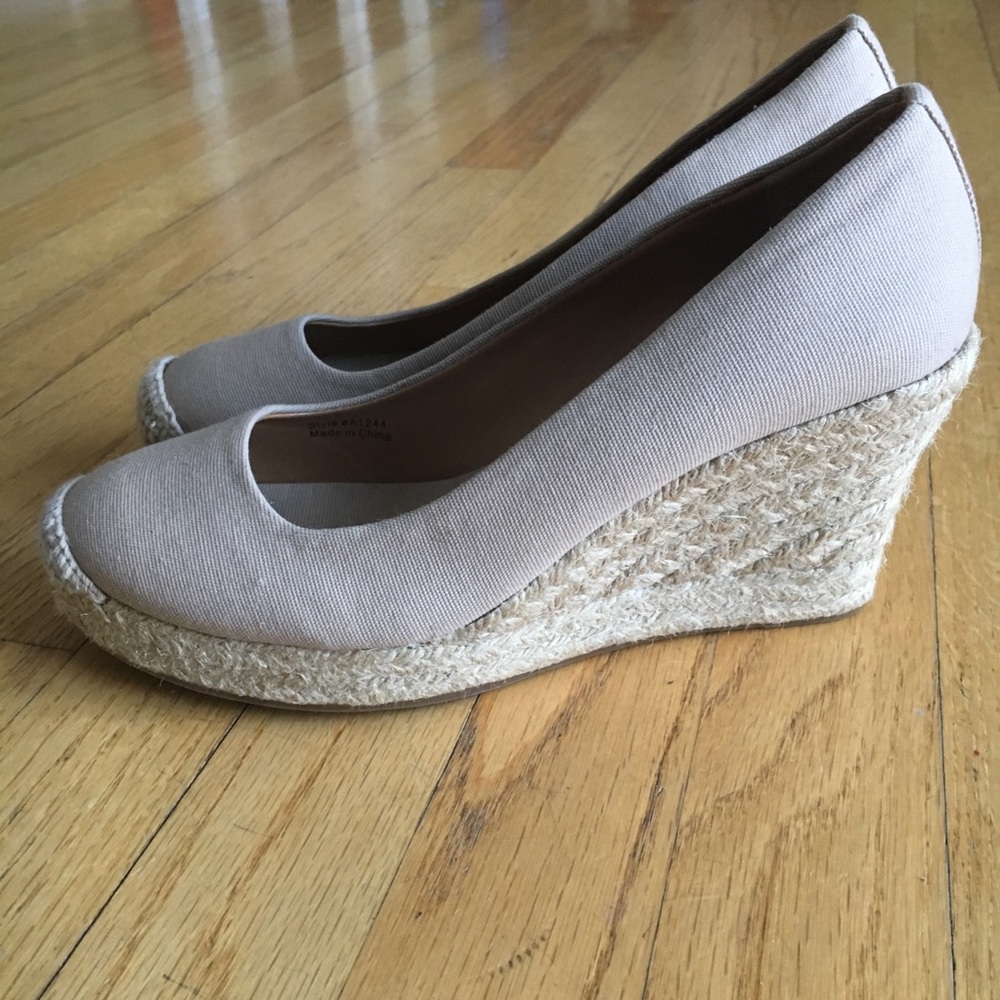 J. Crew wedge espadrilles, size 7.5